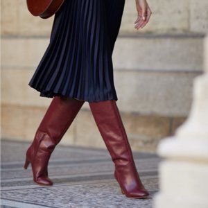 Sezane Dalia boots - Smooth Siena